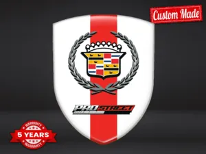 Cadillac Logo De Vehículo Deportivo Alta Calidad Moderna Estándar ST